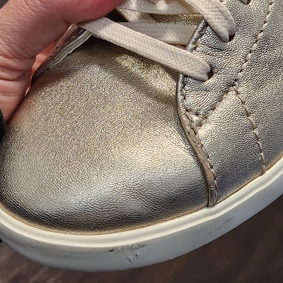 Cole Haan Grand Crosscourt Womens 5.5B Gold Lace Up Casual Sneakers - Picture 10 of 14